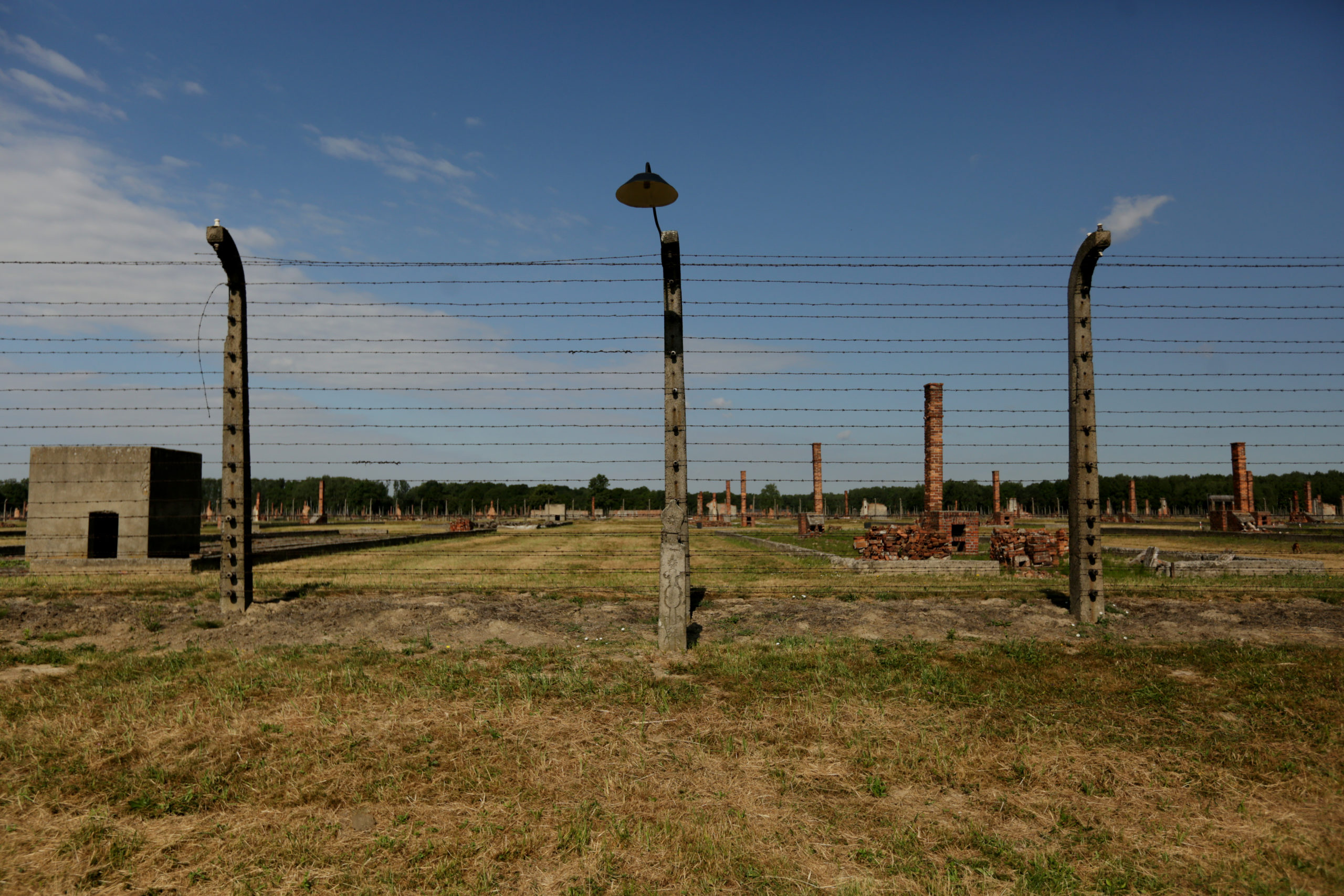 Photo of KL Auschwitz II-Birkenau taken by Jaroslaw Praszkiewicz.